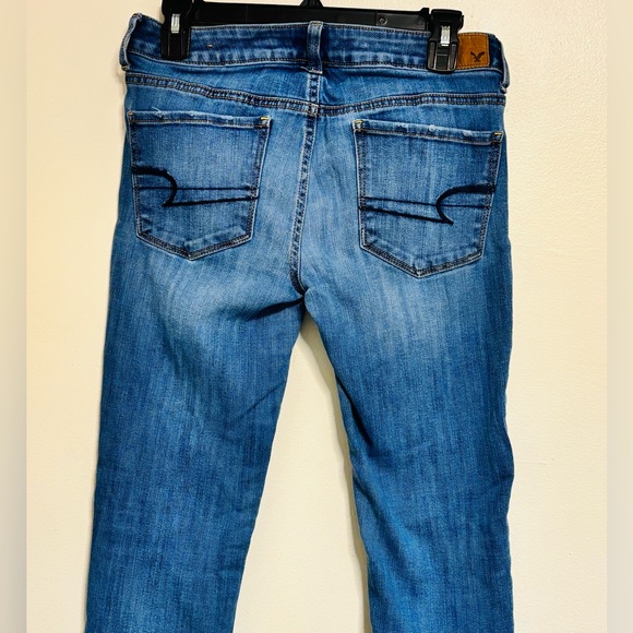 AE Super Stretch Skinny Jean Size 6 Regular - Picture 8 of 9